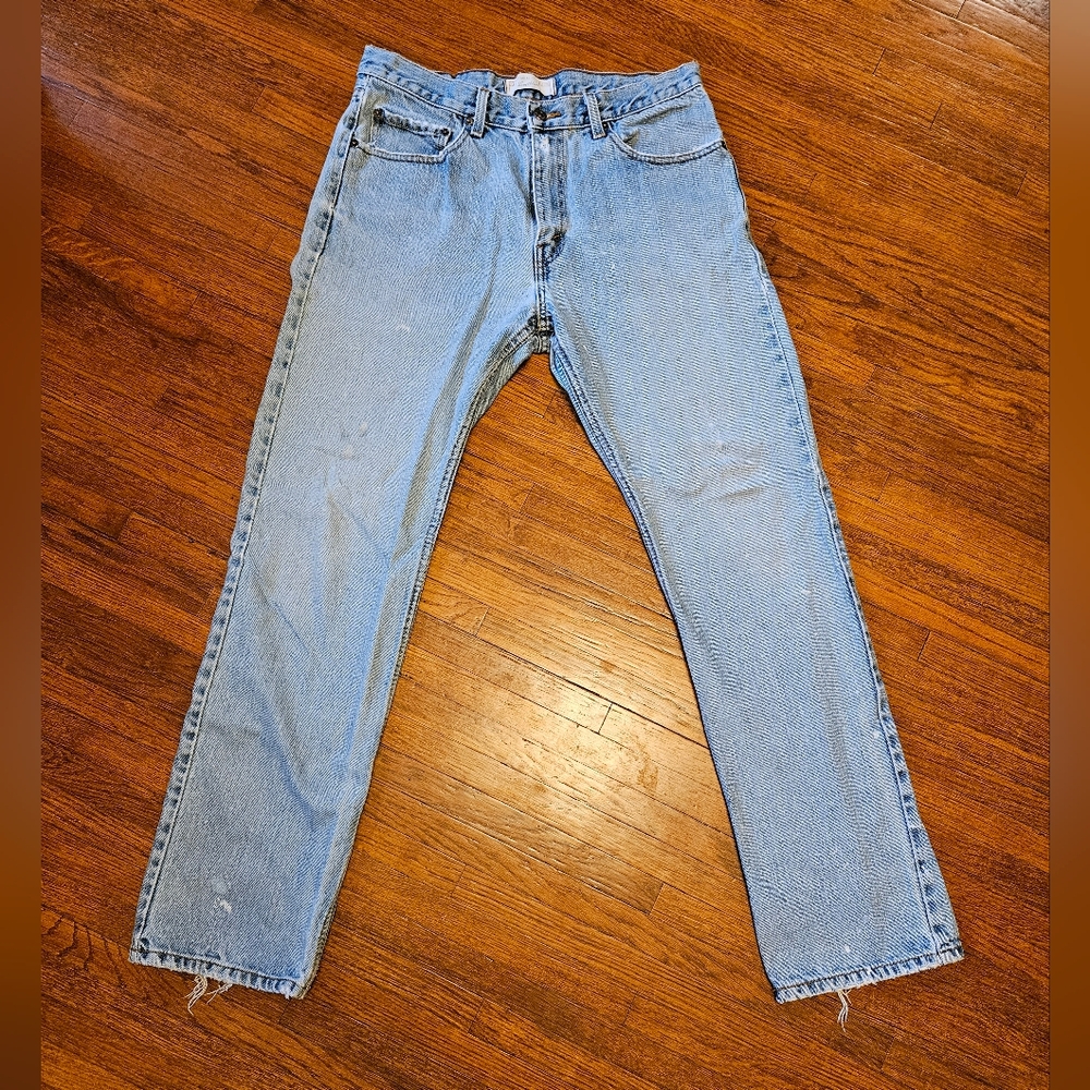 Levis Strauss Distressed Jeans
